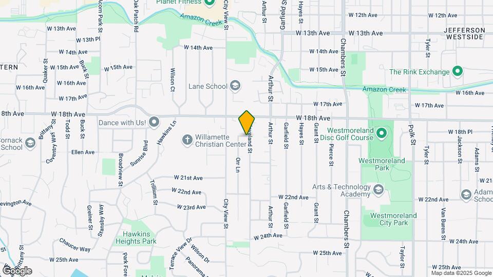 2210 W 19th Ave Map and Location Details