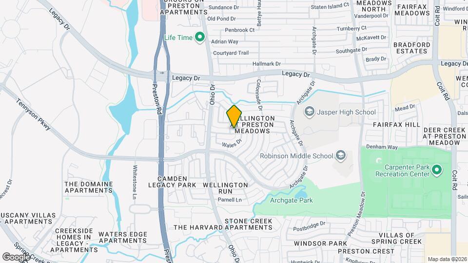 4661 Baldwin Ln Mapa y Detalles de la Ubicación
