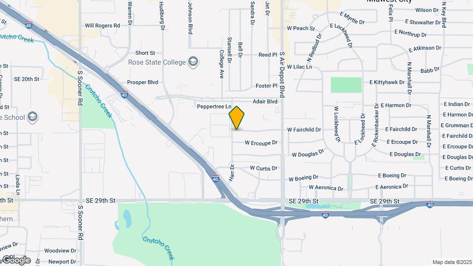 434 W Fairchild Dr Map and Location Details
