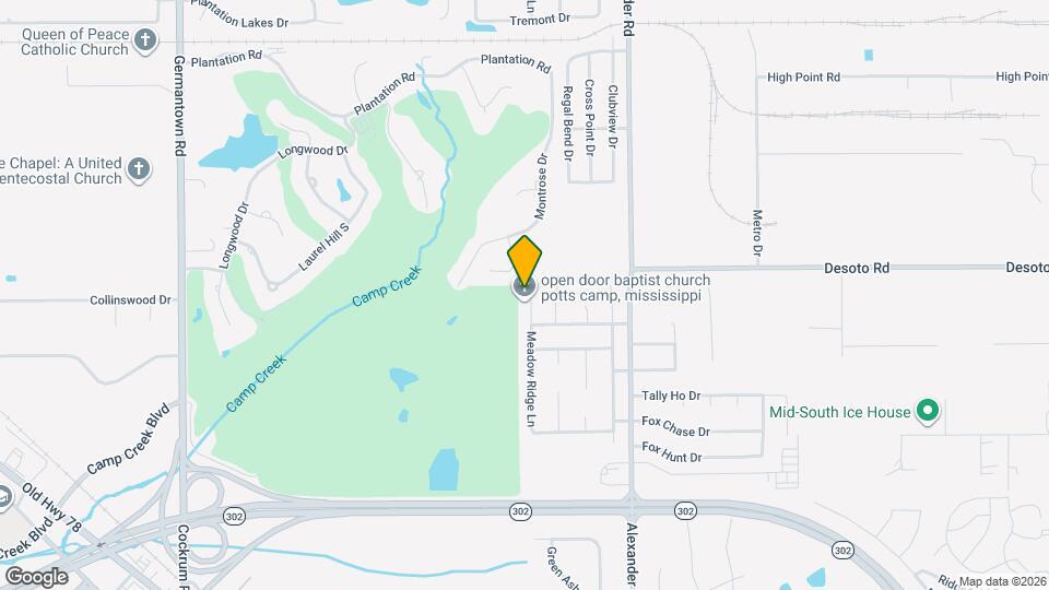7885 Meadow Ridge Ln Map and Location Details