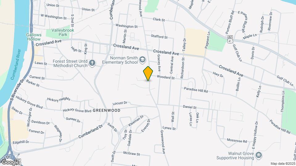 818 Greenwood Ave Map and Location Details