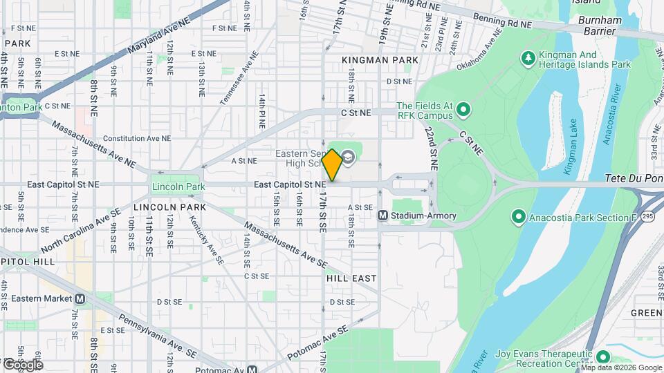 Capitol Hill Manor Apartments Map and Location Details