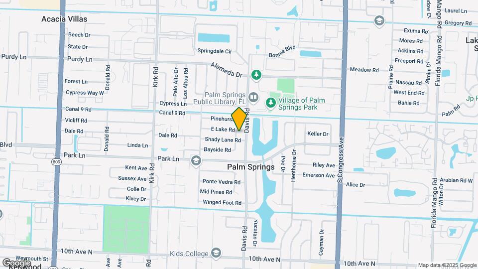 304 E Lake Rd Map and Location Details