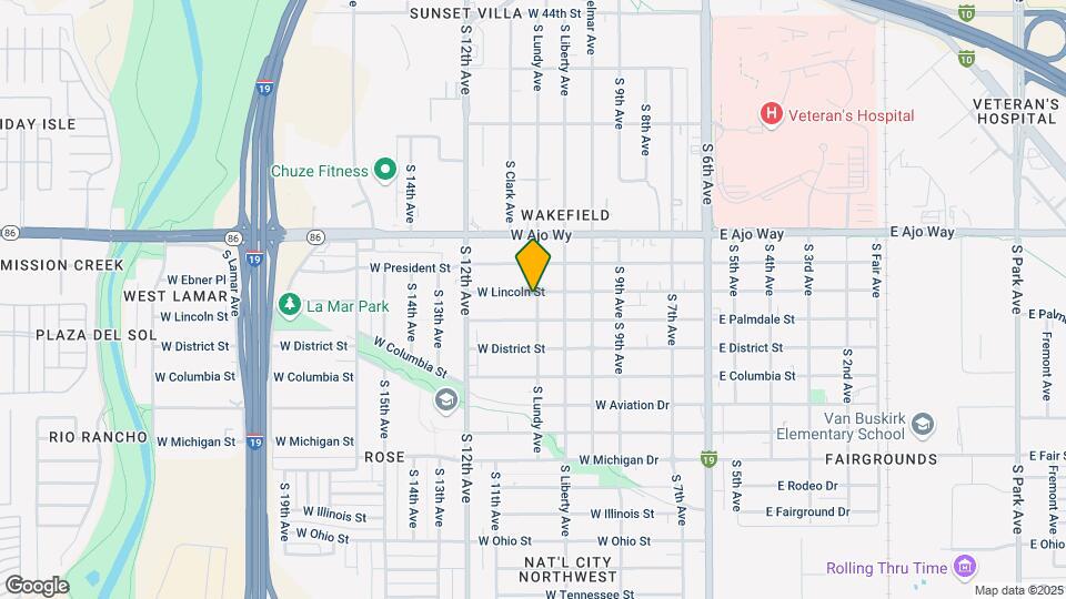 4004 S Lundy Ave Map and Location Details