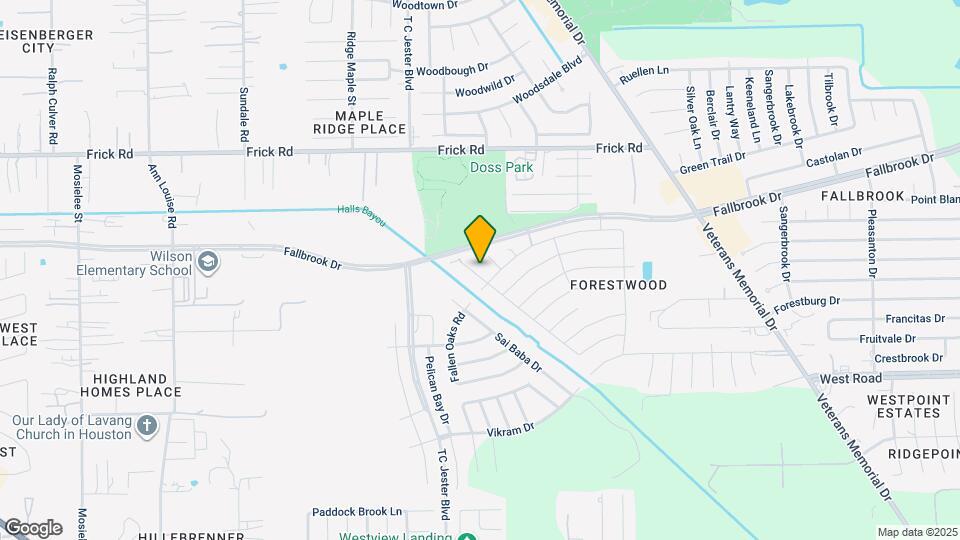 12844 Edgewood Park Dr Map and Location Details