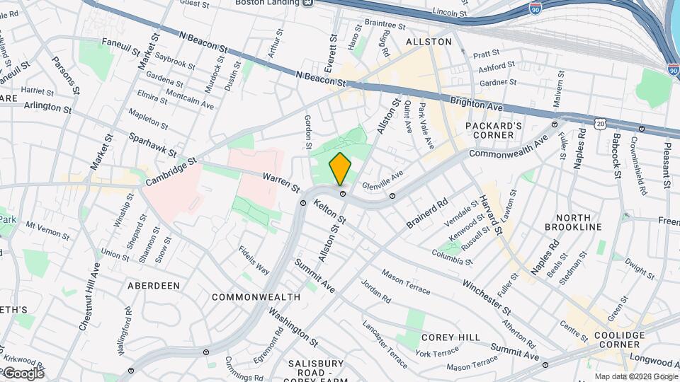 2 Glenville Ave Map and Location Details