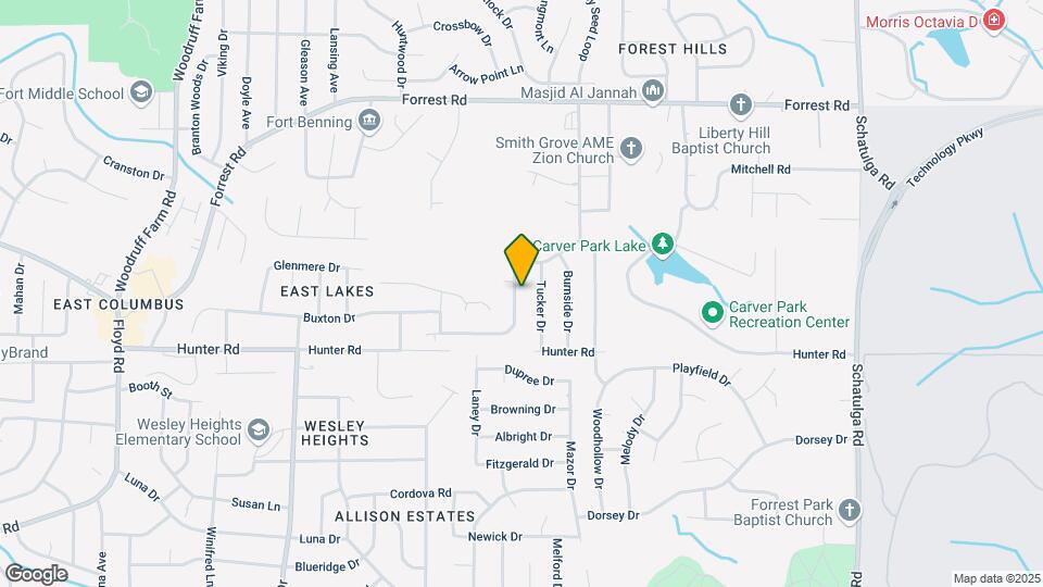 6146 Hunter Ridge Cir Map and Location Details