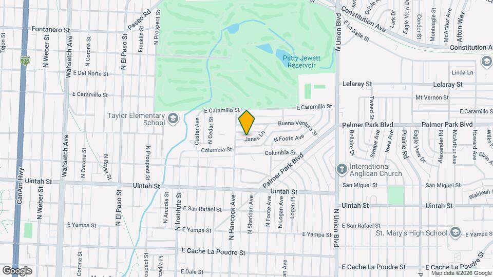 1214 Janes Ln Map and Location Details