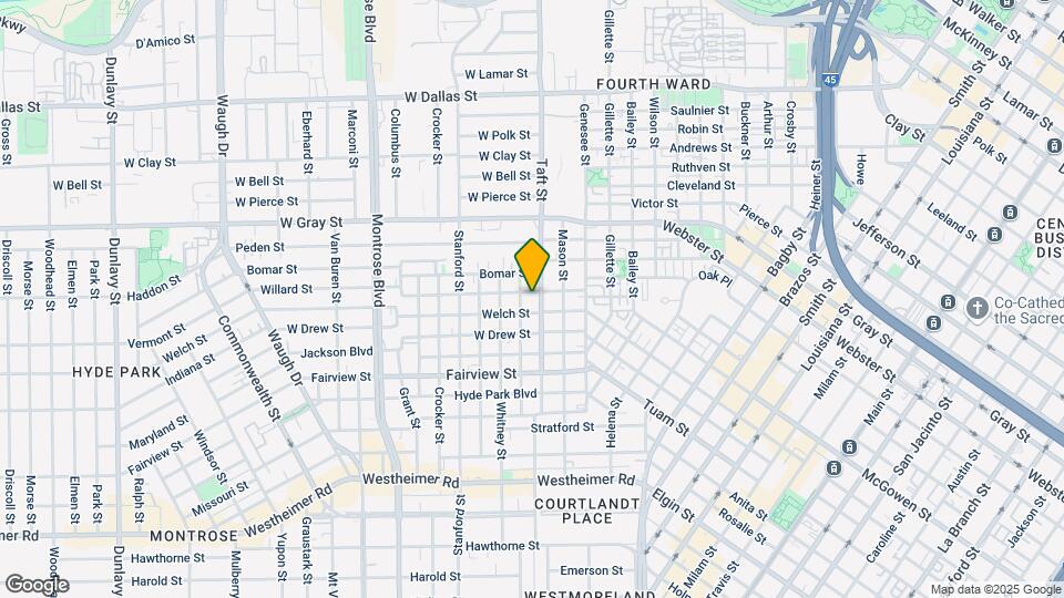 305 Willard St Map and Location Details