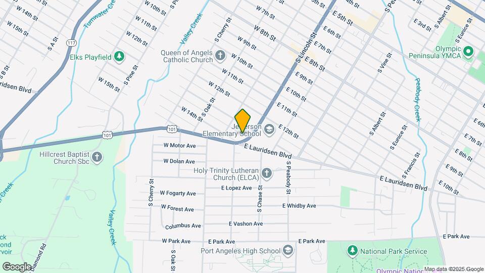 127 E 14th St Map and Location Details
