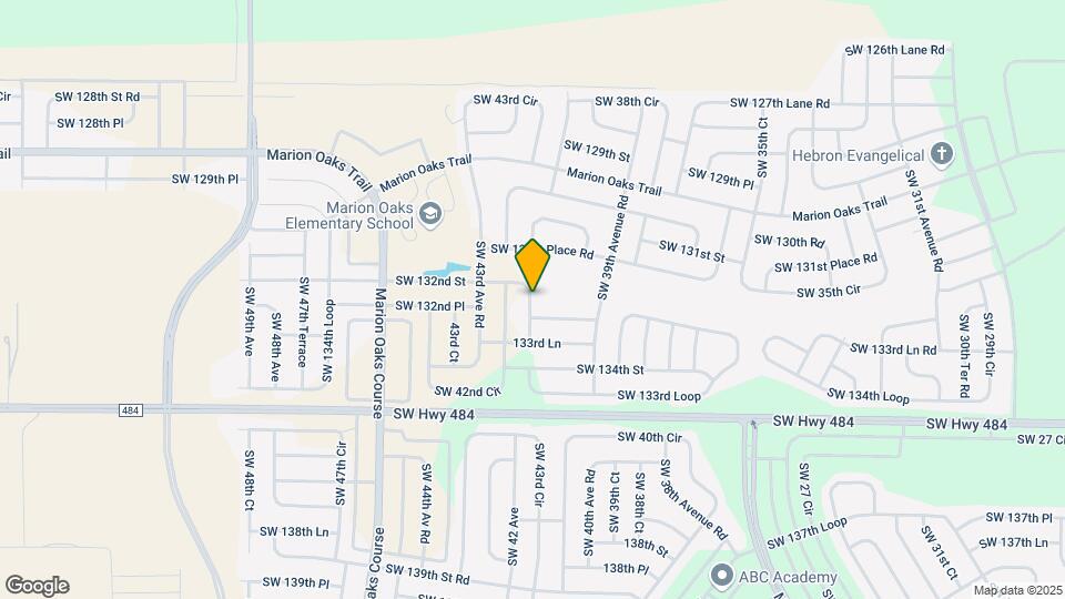 13253 SW 41st Ct Map and Location Details