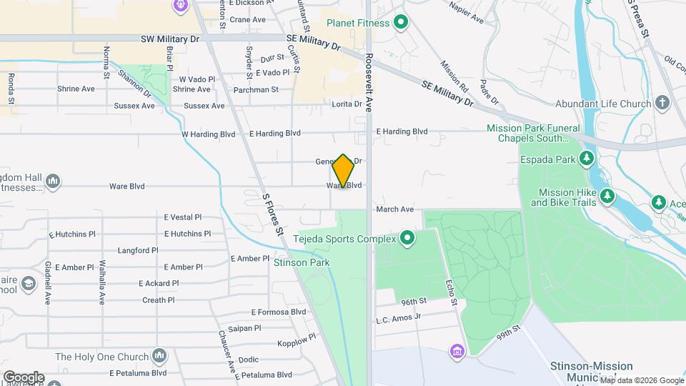 1014 Ware Blvd Mapa y Detalles de la Ubicación