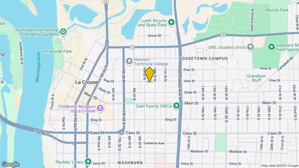918 Vine St, Unit 918 Map and Location Details