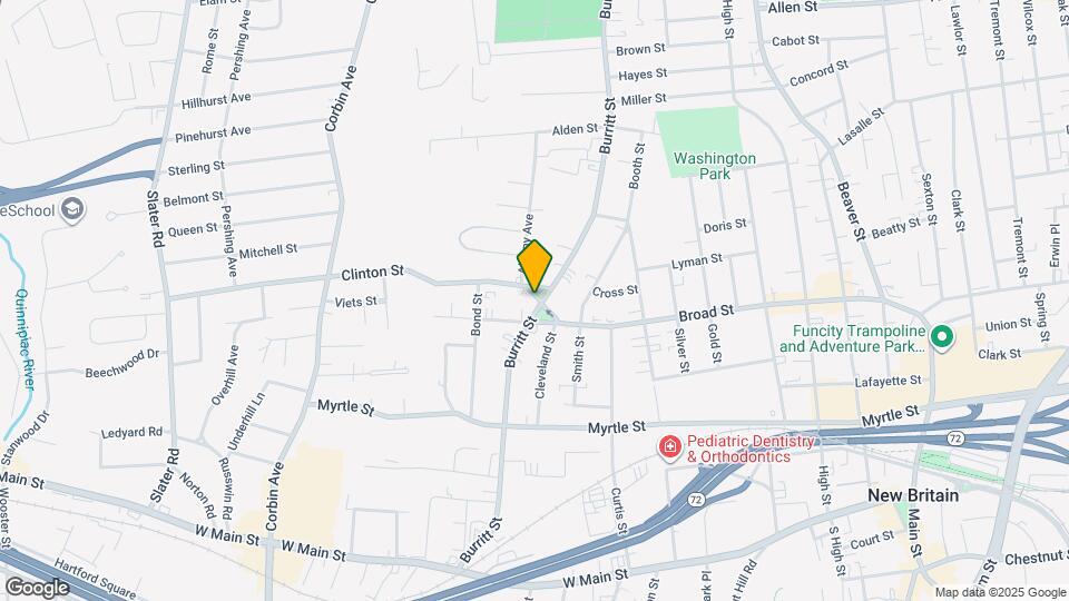 300 Burritt St Map and Location Details