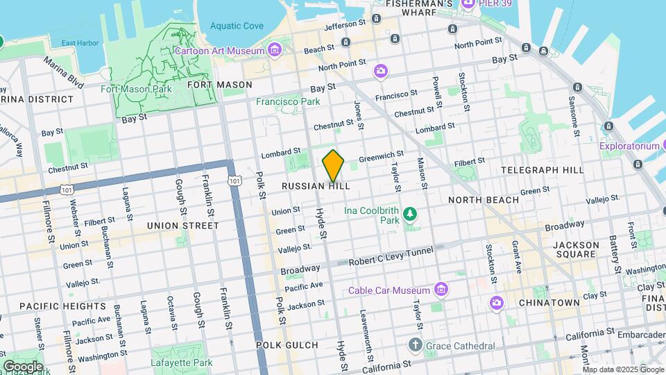 1133-1137 Filbert St Mapa y Detalles de la Ubicación