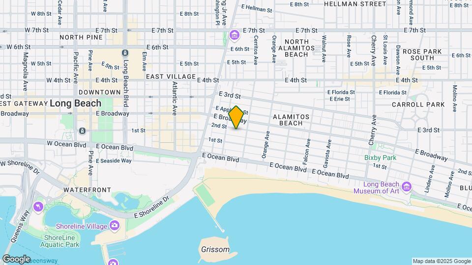 1036 2nd St Map and Location Details