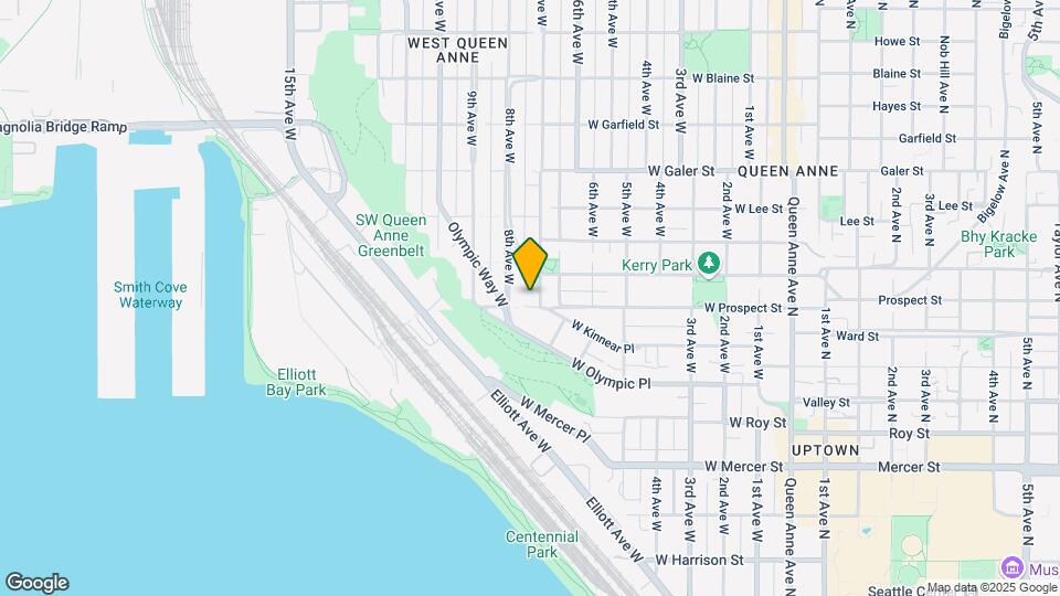 714 W Prospect St Map and Location Details