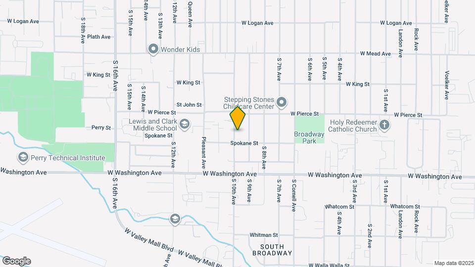 1713 S 10th Ave Map and Location Details