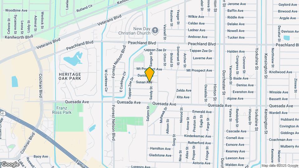 20167 Susan Ave Map and Location Details