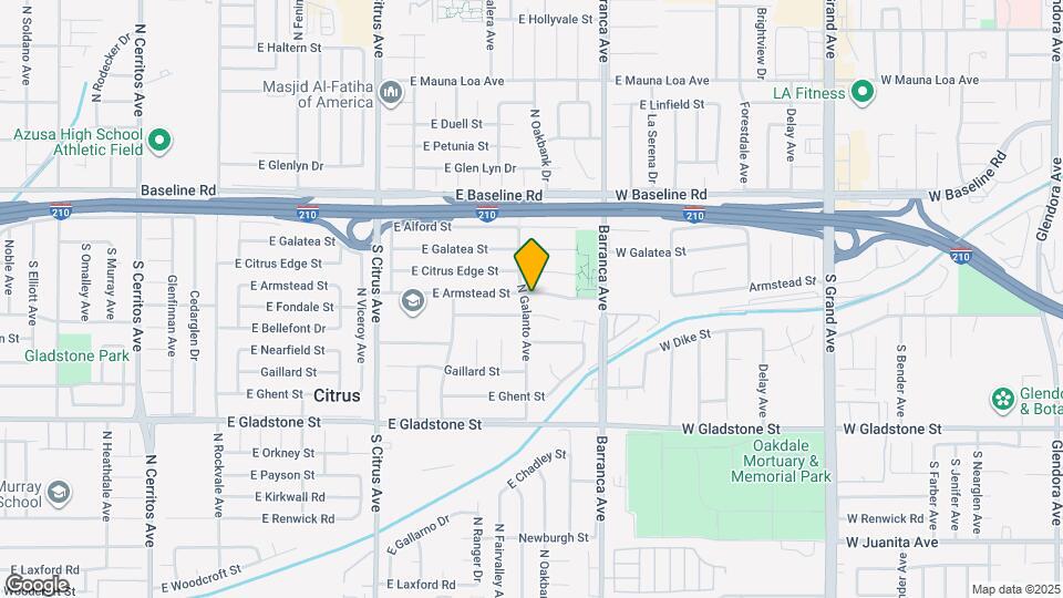 18806 E Armstead St Map and Location Details