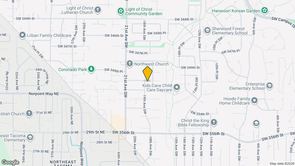 35030 19th Ave SW Map and Location Details