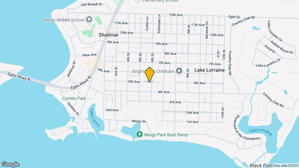 25 6th St, Unit Shalimar Rentals Map and Location Details
