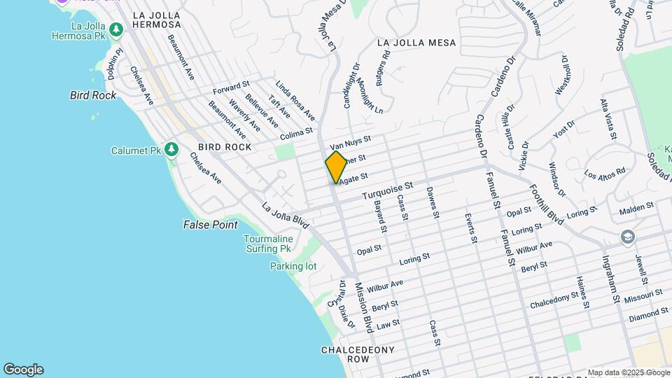 5231-5245 La Jolla Mesa Dr Mapa y Detalles de la Ubicación
