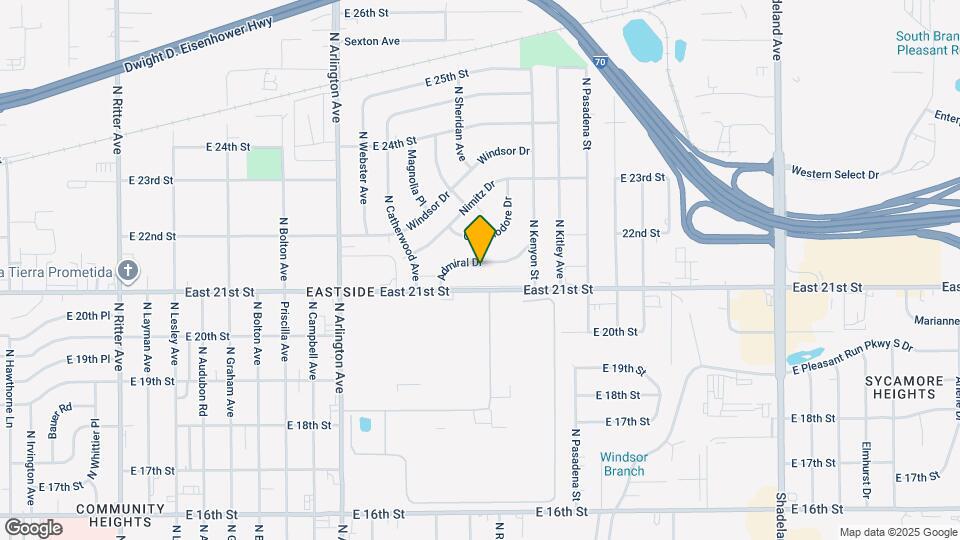 2163 Admiral Dr Map and Location Details