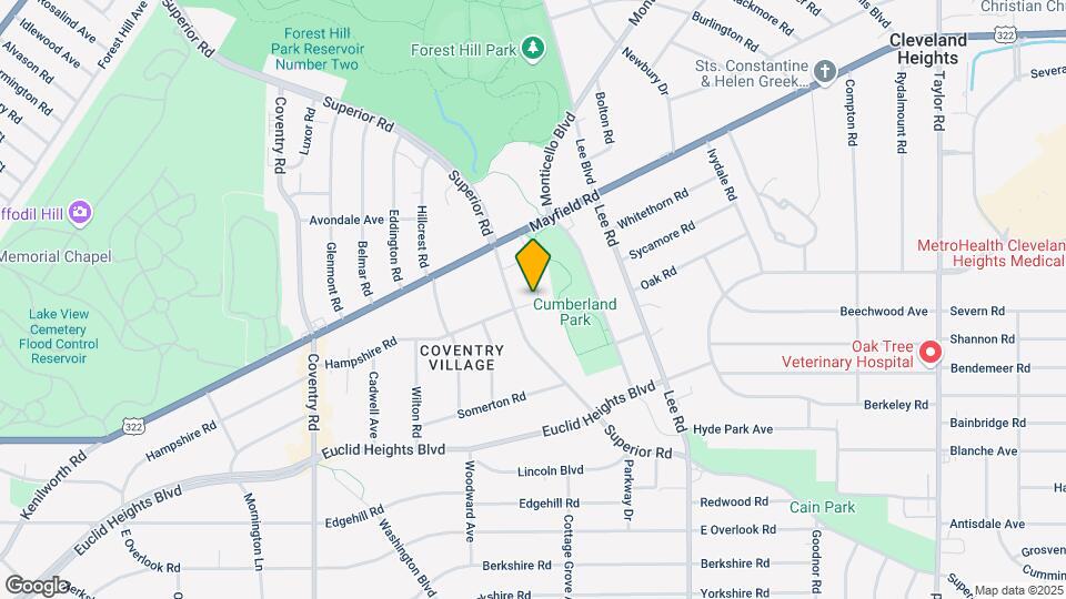 1724 Preyer Ave Map and Location Details