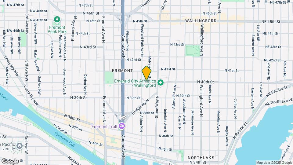 4005 Midvale Ave N Map and Location Details