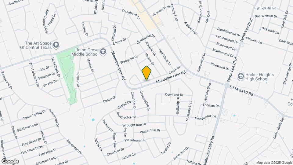 2403 Creek Dr Map and Location Details