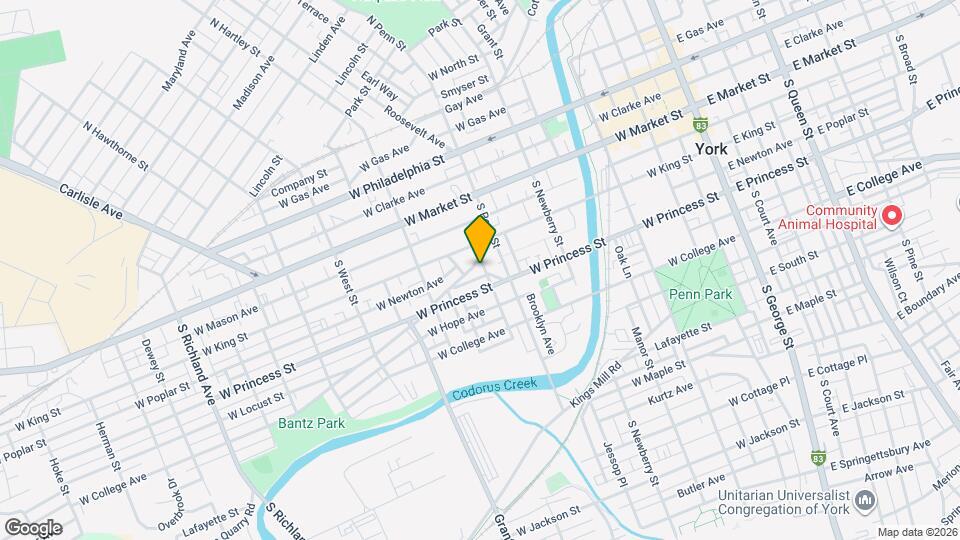 438 Salem Ave Map and Location Details