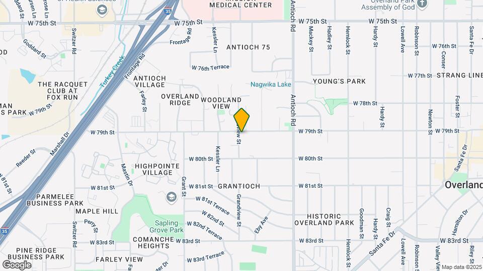 7903 Grandview St Map and Location Details