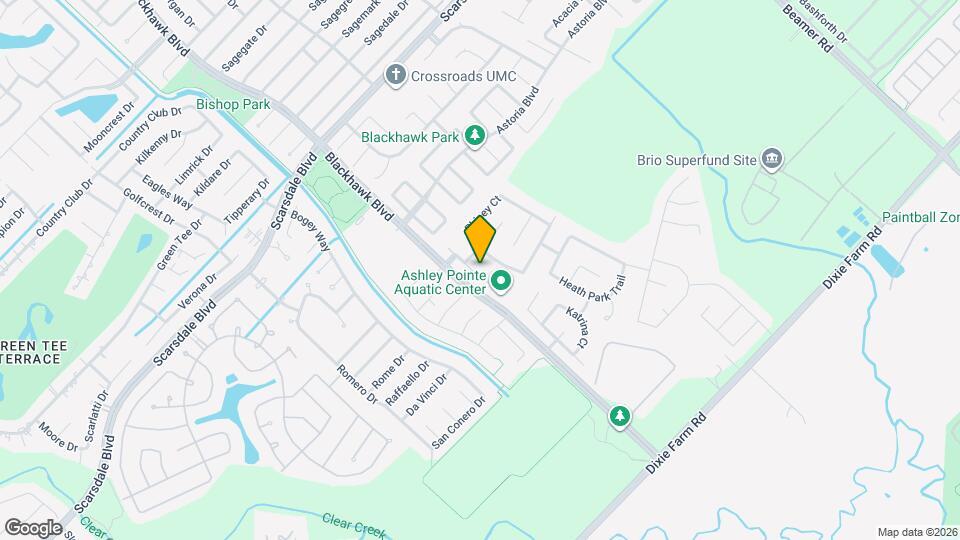 12311 Amanda Meadows Map and Location Details