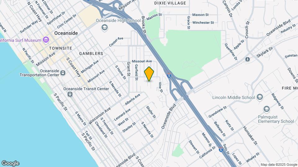 619 Rockledge St Map and Location Details