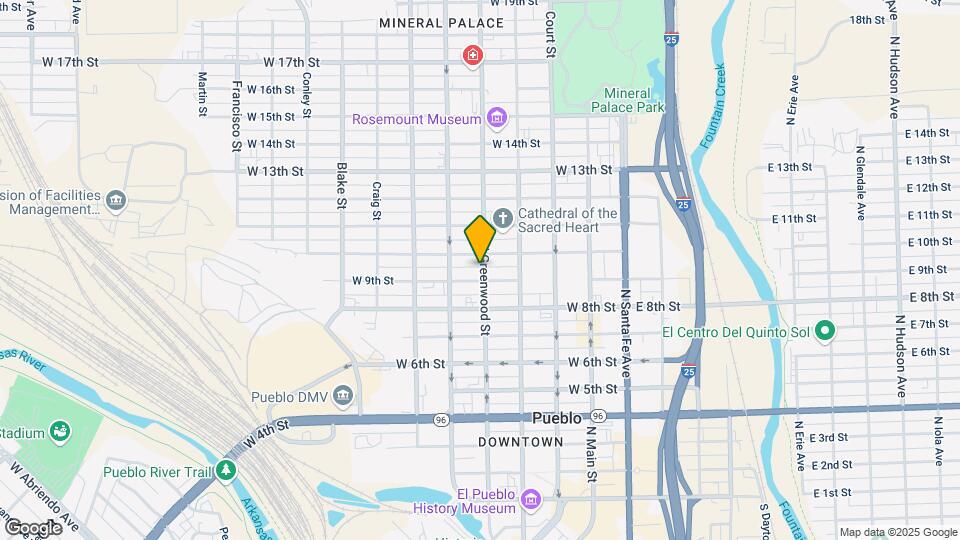 913 N Greenwood St Mapa y Detalles de la Ubicación
