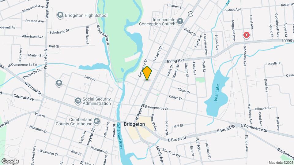 99 N Laurel St Map and Location Details