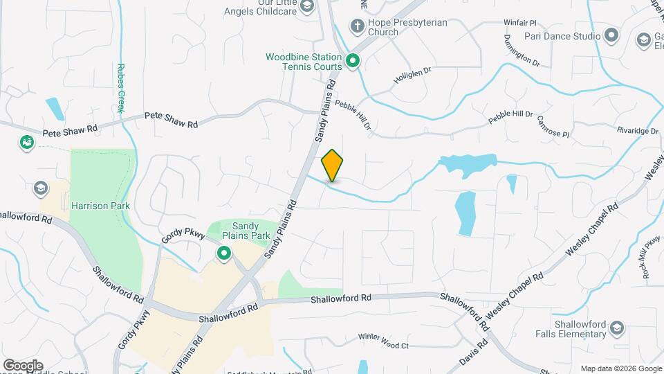 3248 Mountain Hollow Dr Map and Location Details