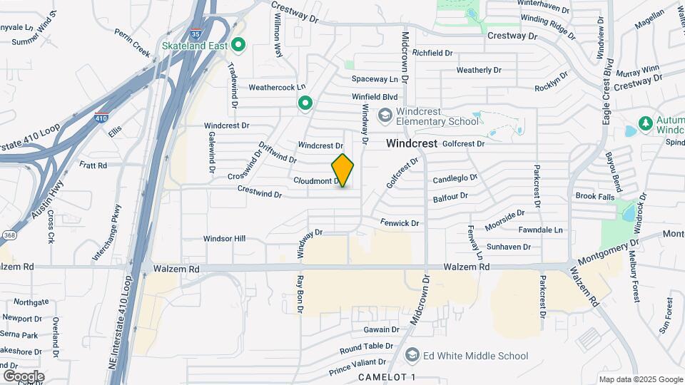 425 Crestwind Dr Map and Location Details