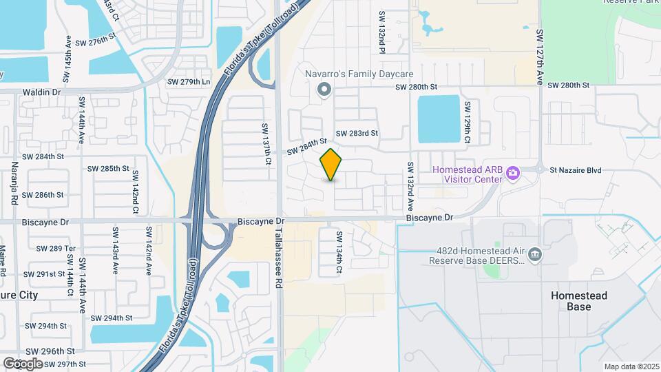 28580 SW 134th Ct Map and Location Details