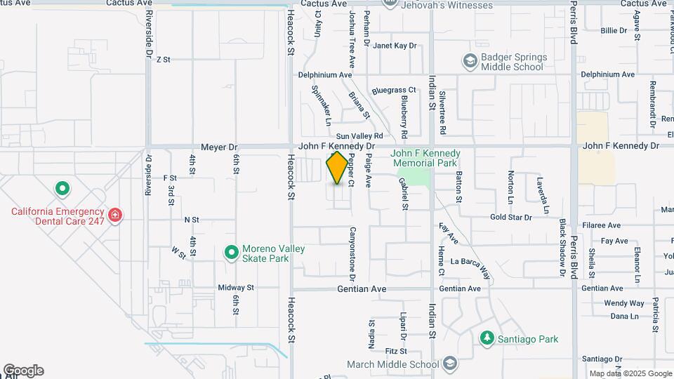 15156 Elm Ct Map and Location Details