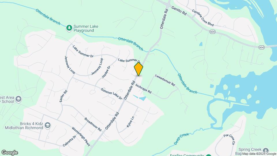 4511 Otterdale Rd Map and Location Details