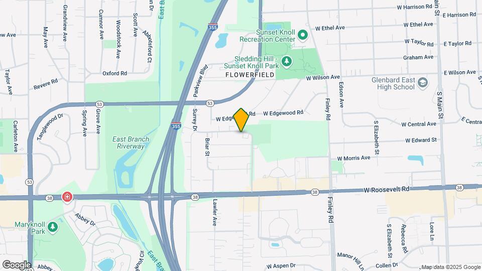 1175 Surrey Dr Mapa y Detalles de la Ubicación