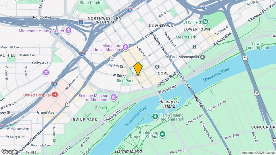 350 Saint Peter St, Unit 1206 Mapa y Detalles de la Ubicación