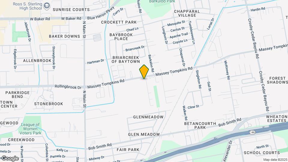 3635 Apache Meadows Drive Map and Location Details