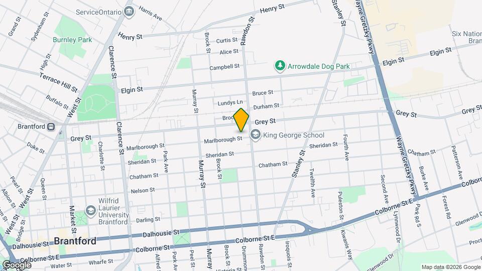 246 Marlborough St Map and Location Details