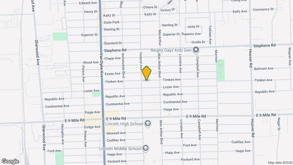 8428 Timken Ave Map and Location Details