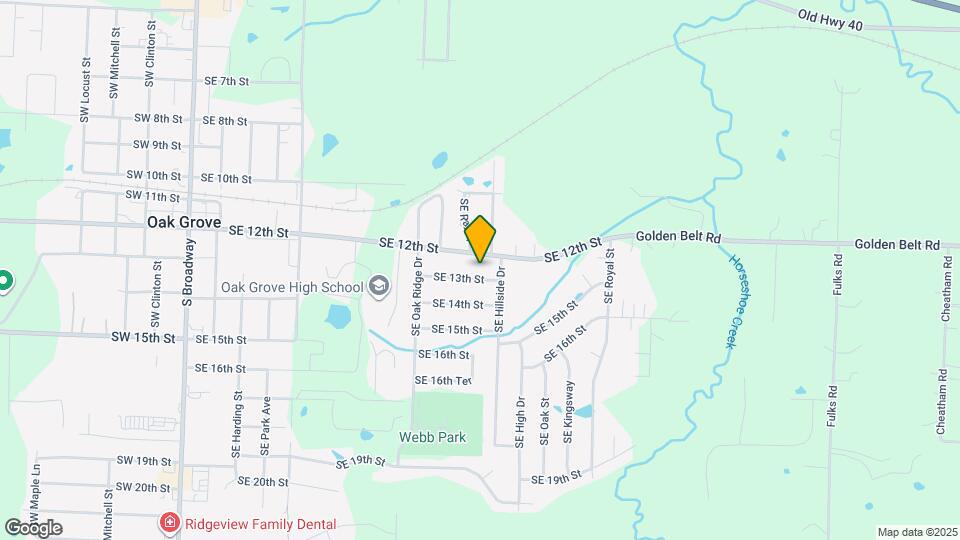 816 SE 13th St Map and Location Details