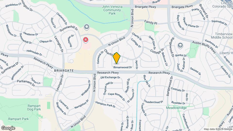 3420 Birnamwood Dr Map and Location Details