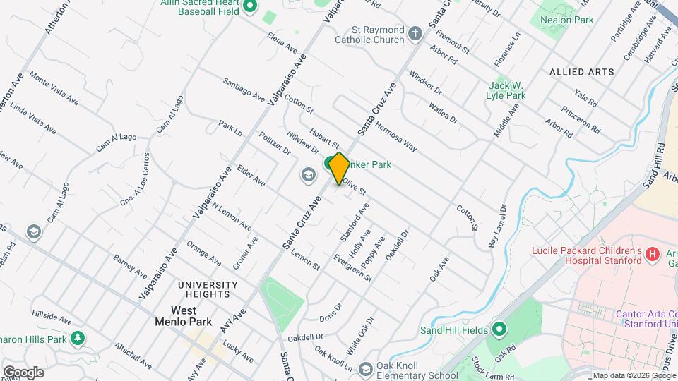 1003 Olive St Map and Location Details